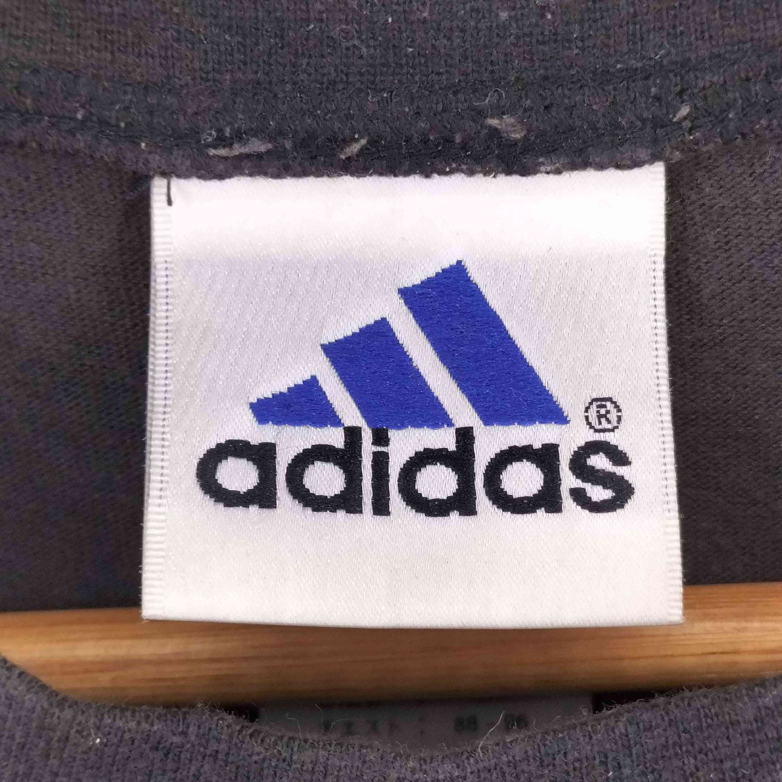 s 90s adidas originals ワンポイント 刺繍 L 90s old adidas ワンポイントロゴ刺繍 L/S サーマルT グラン