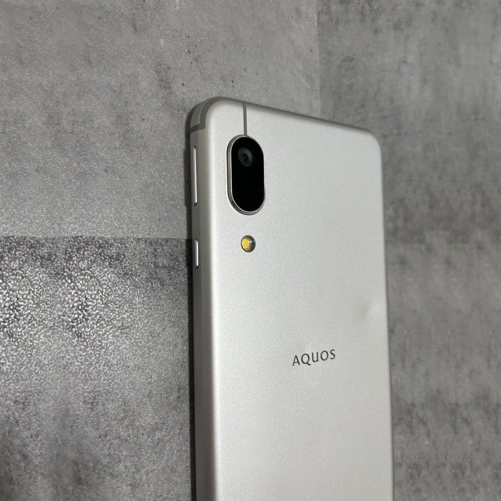 Softbank - ソフトバンクAQUOsense3basic(907SH)シルバー AQUOS sense3 basic 907SH SoftBank シルバー 送料無料 即決
