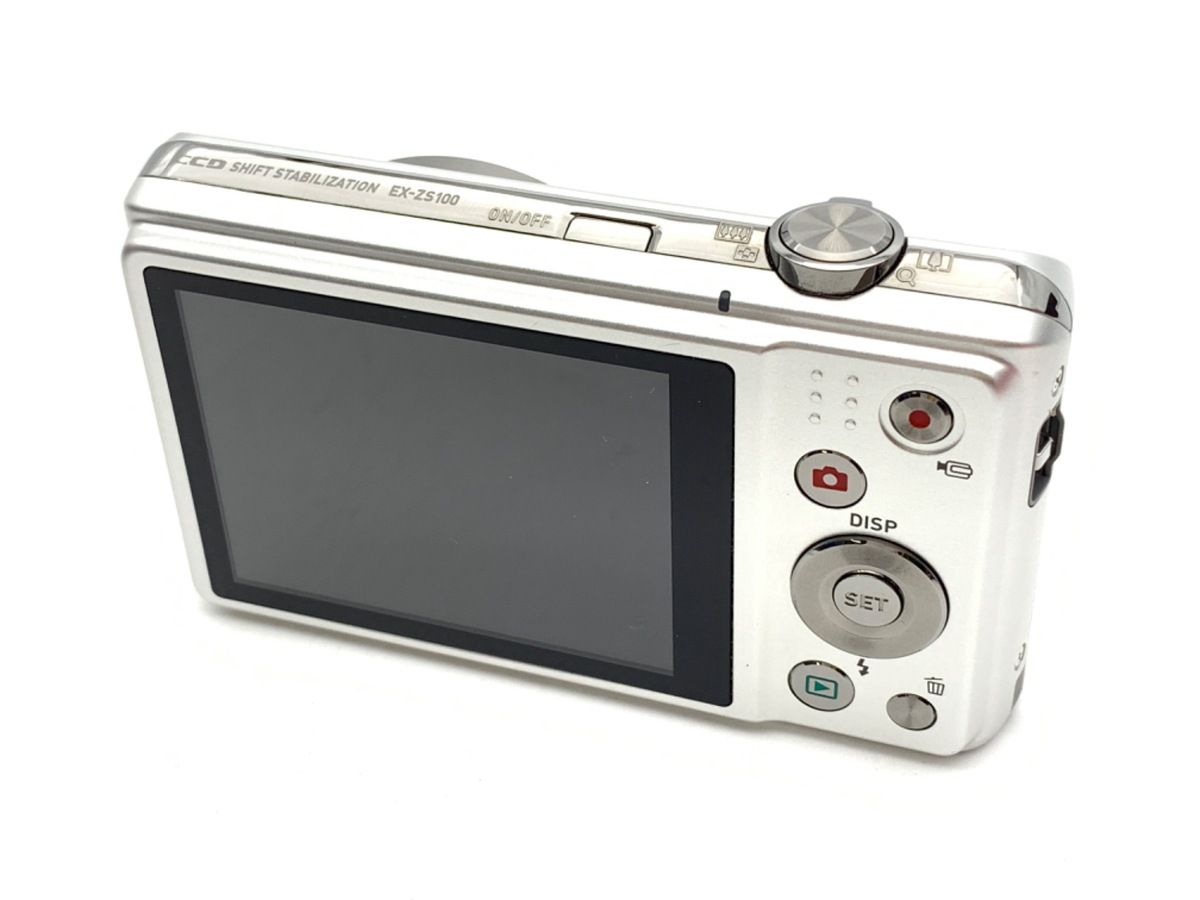 中古】 【並品】 カシオ EXILIM EX-ZS100 シルバー - メルカリ