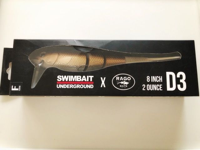 SWIMBAIT UNDERGROUND×RAGO BAITS スイムベイトアンダーグラウンド×レゴベイツ/D3/シャイナー【A70485-007】  - メルカリ