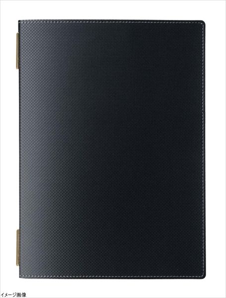 【新品】Aim(えいむ) カーボンタッチ メニューブック ブラック GB-111