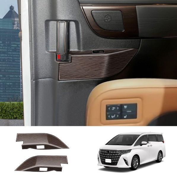アルファード 40系 ヴェルファイア 40系 8点セット ドアノブガーニッシュ スイッチパネルカバー ドアパネルカバー リア出風口パネル エアコン風口カバー