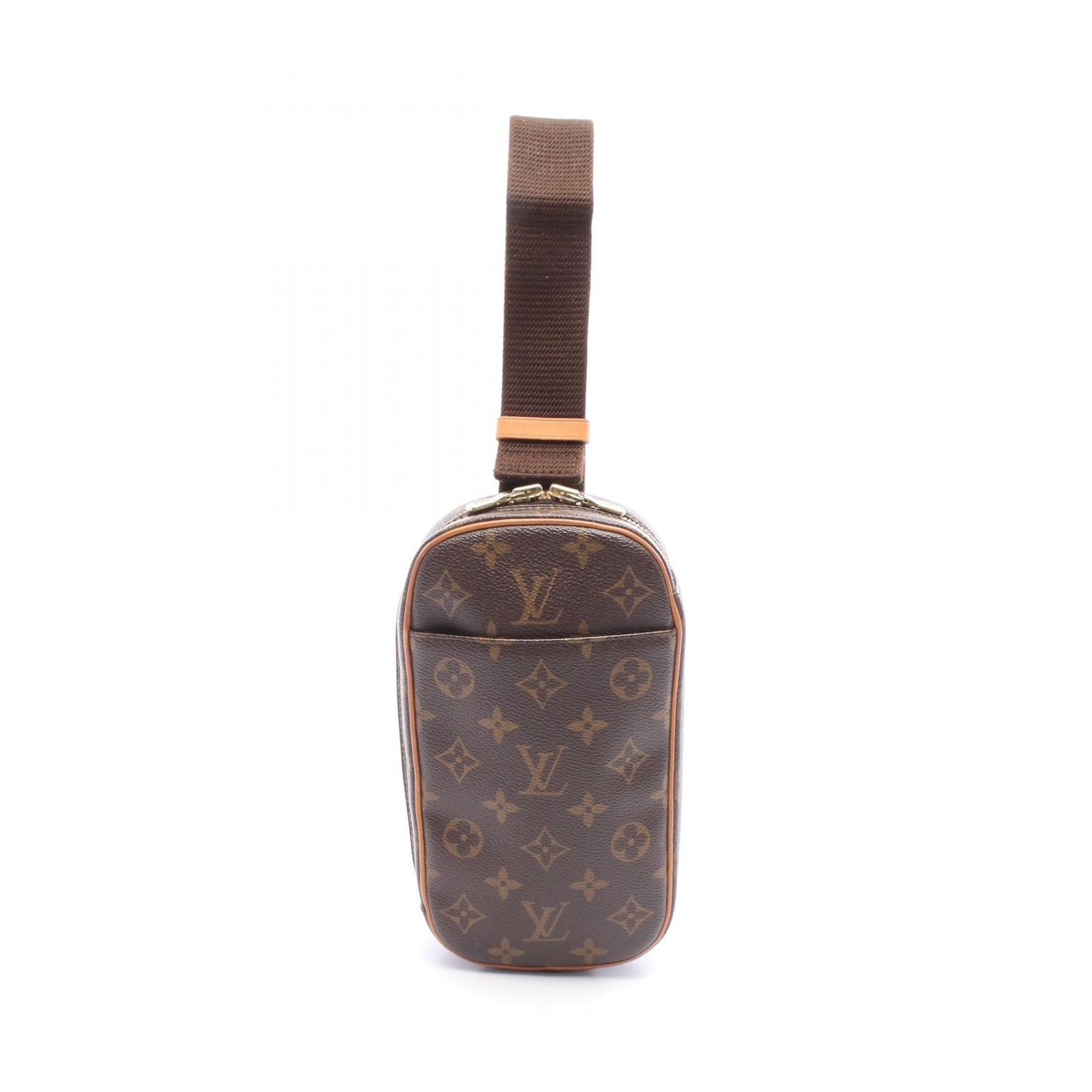 LOUIS VUITTON ルイ ヴィトン ポシェットガンジュ モノグラム ウエストバッグ ボディバッグ