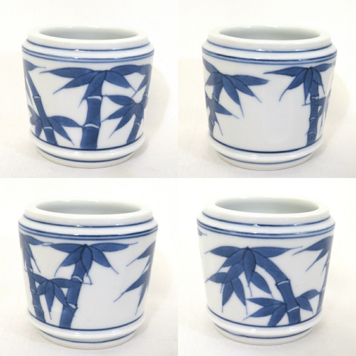 茶道具　台子皆具　手塚祥堂﻿ 十一月の特売品】平安 手塚祥堂作 染付竹文 台子皆具 茶道具