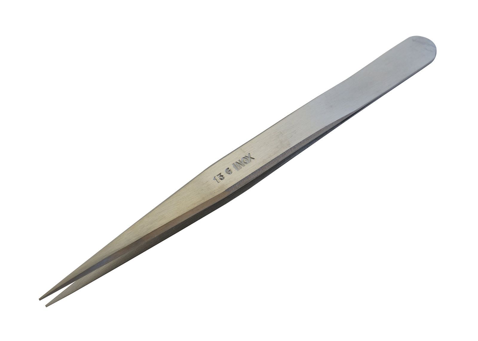 商品 フォンタックス Fontax 工業用ピンセット No.13G INOX 全長 130mm