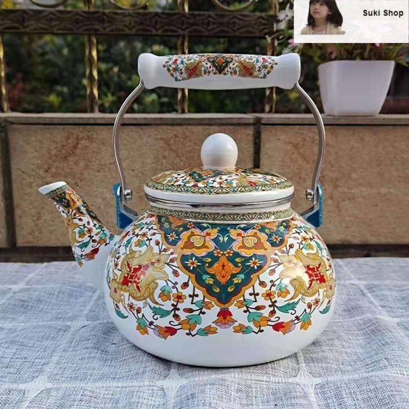 【新品未使用】【希少】アフタヌーンティー　ケトル　やかん　ホーロー Afternoon Tea アフタヌーンティーホーロー ケトル やかん