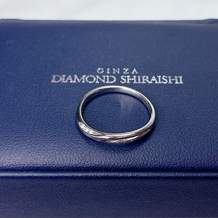 PT ダイヤモンドリング GINZA DIAMOD SHIRAISHI - メルカリShops