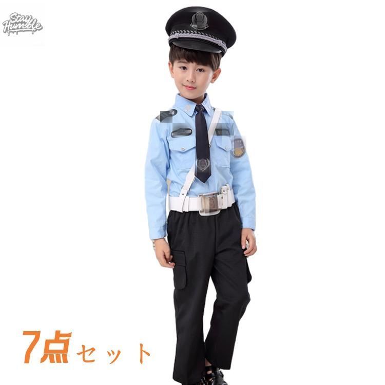 子供 ハロウィン 衣装 警察 警官 ポリス コスチューム 男の子