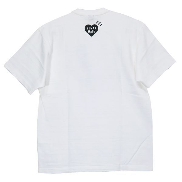 HUMAN MADE daily ヒューマンメイド ホワイト Tシャツ XL HUMAN MADE ヒューマンメイド GRAPHIC T-SHIRT #6 HEART