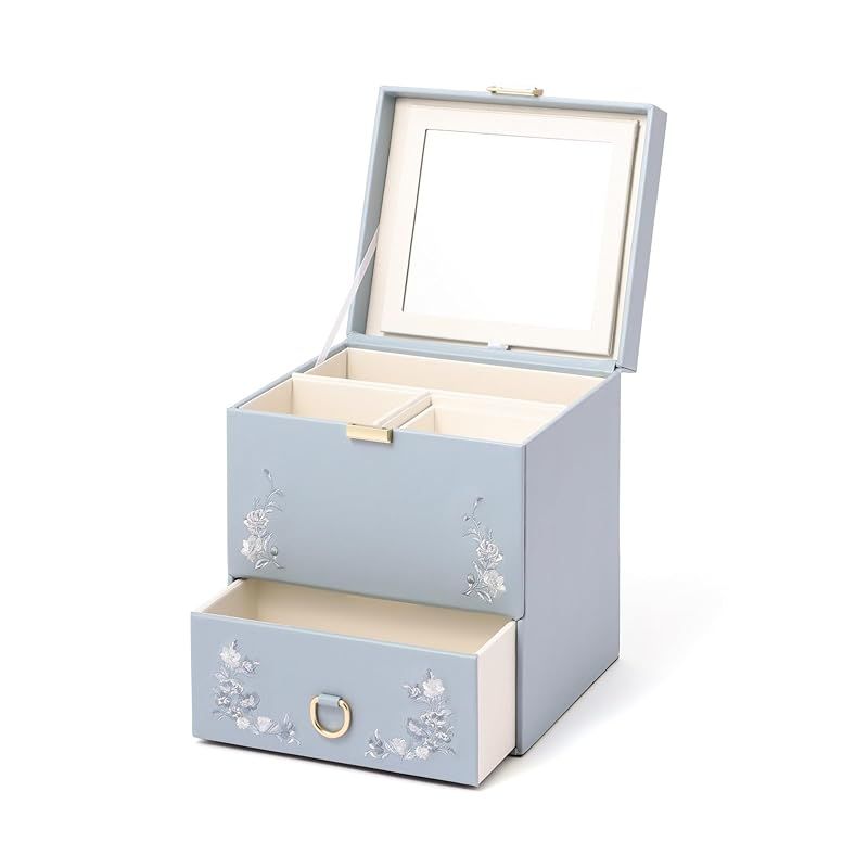 コスメボックス ブルー