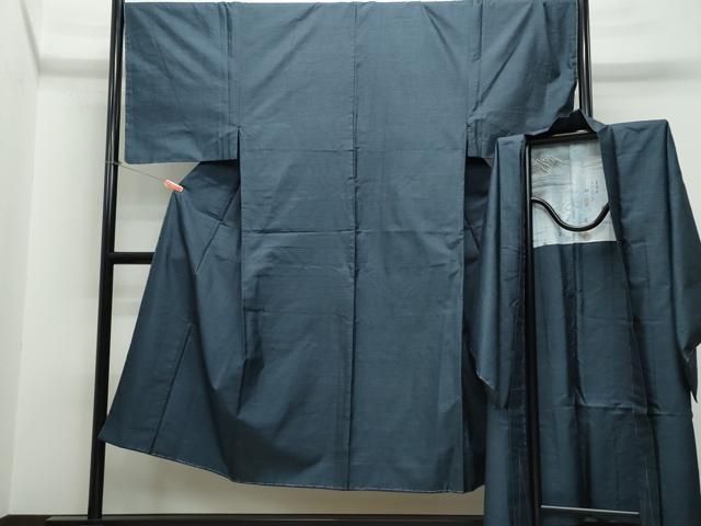 平和屋着物●男性 本場大島紬 アンサンブル 100亀甲 総詰め 正絹 CAAT6893vf