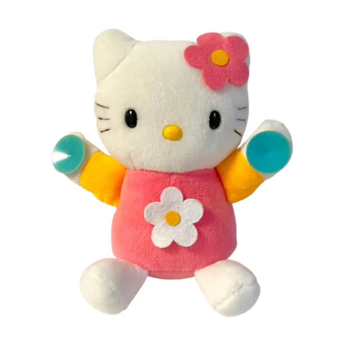 レトロキティ 花 ハローキティ 添付 人形
