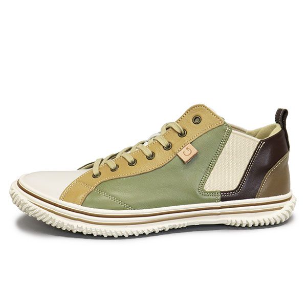 FA カンガルーレザーサイドゴアスニーカー