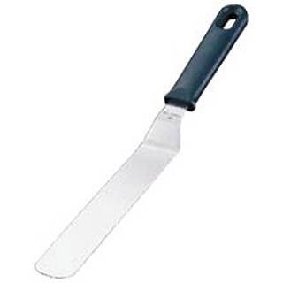 フレックス黒P柄 ステン スパチュラL型 BP 9 L 全長345 mm