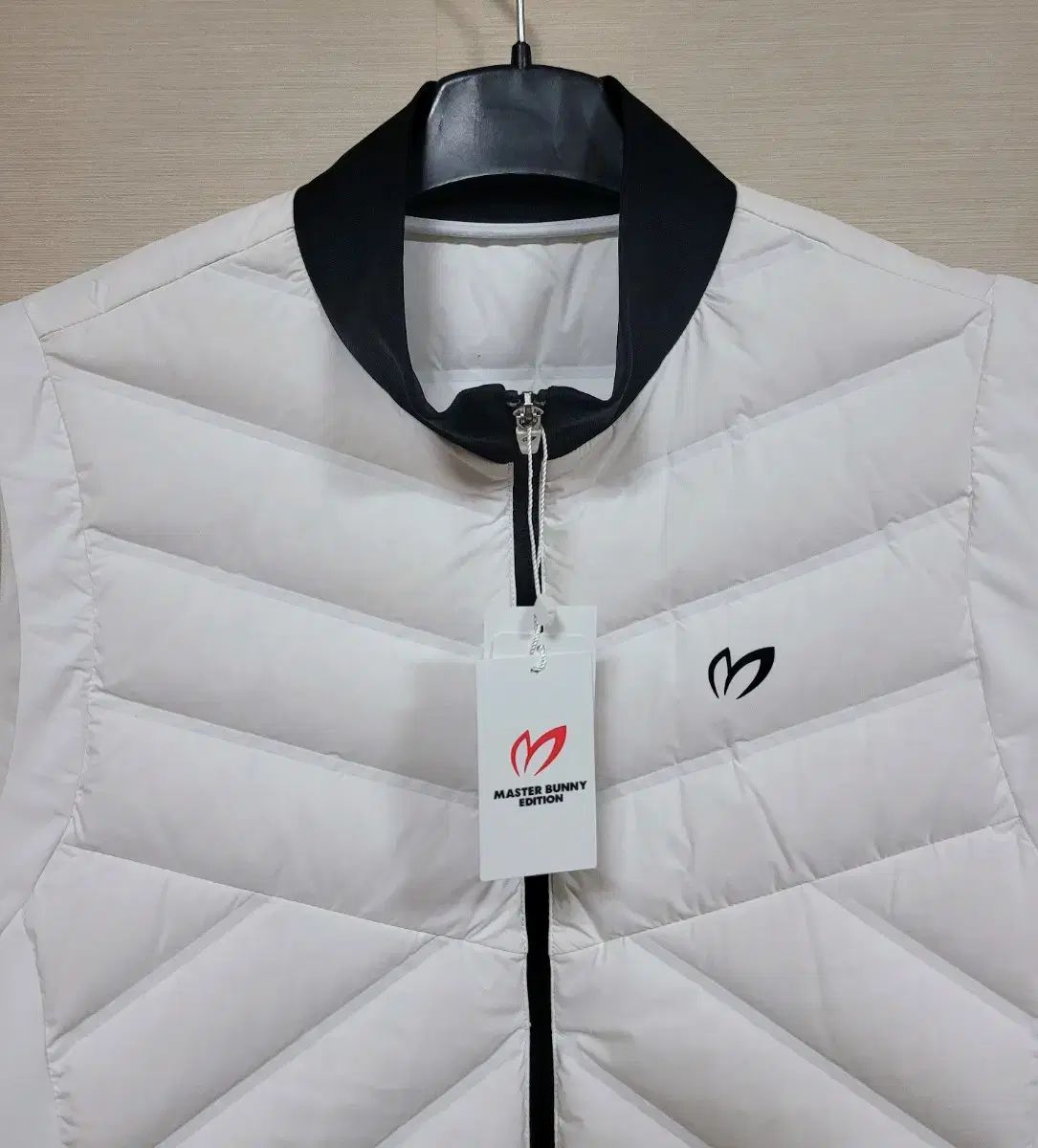 マスターバニー メンズ ウーブン ミックス グースダウン ベスト