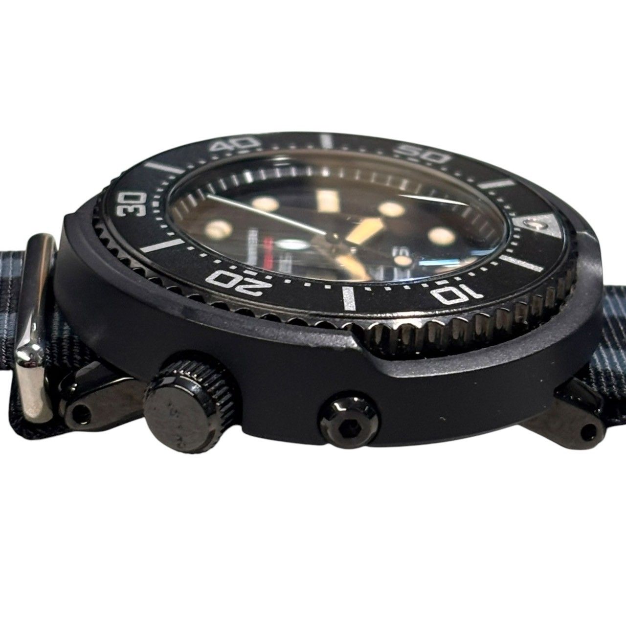 限定 2000本 SEIKO PROSPEX V147-0CC0 腕時計 黒 赤 【公式通販】