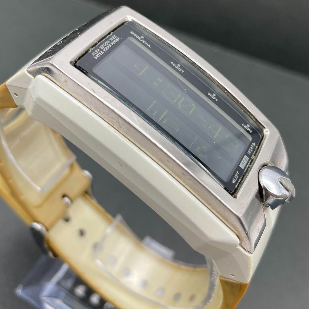 ★値下げ★激レア保管品◇美品◇W440◆アルバ スプーン SPOON WEB◇赤 SEIKO ALBA W440-4000 SPOONWEBスプーンウェブ アルバ - メルカリ