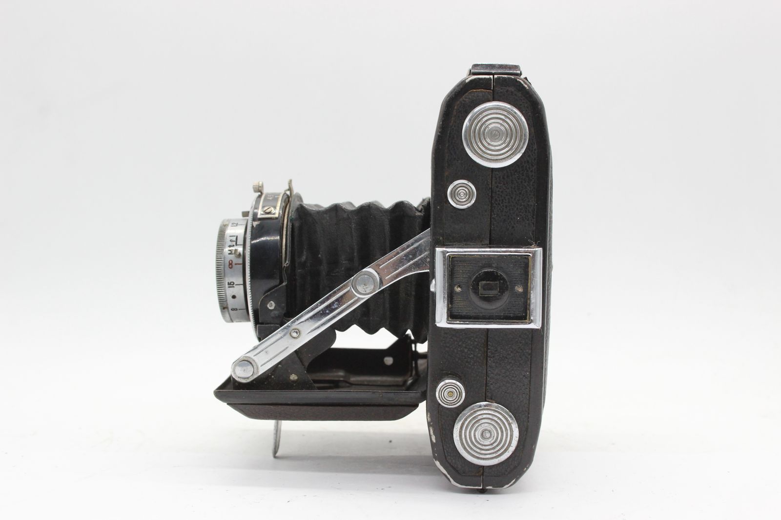 訳あり品】 gaica 7.5cm F4.5 ケース付き 蛇腹カメラ s1951 - ハリア