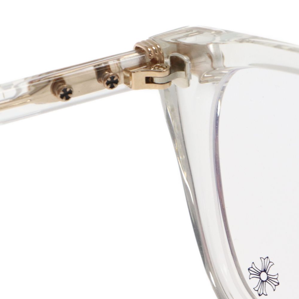CHROME HEARTS (クロムハーツ) STIFFILIS 56□15-142 クリアフレーム 