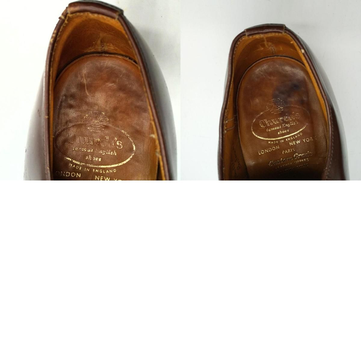 古着 80~90年代 チャーチ CHURCH'S 旧チャーチ ストレートチップシューズ 英国製 9.5 メンズ28.0cm  ヴィンテージ/saa010594 メルカリShops