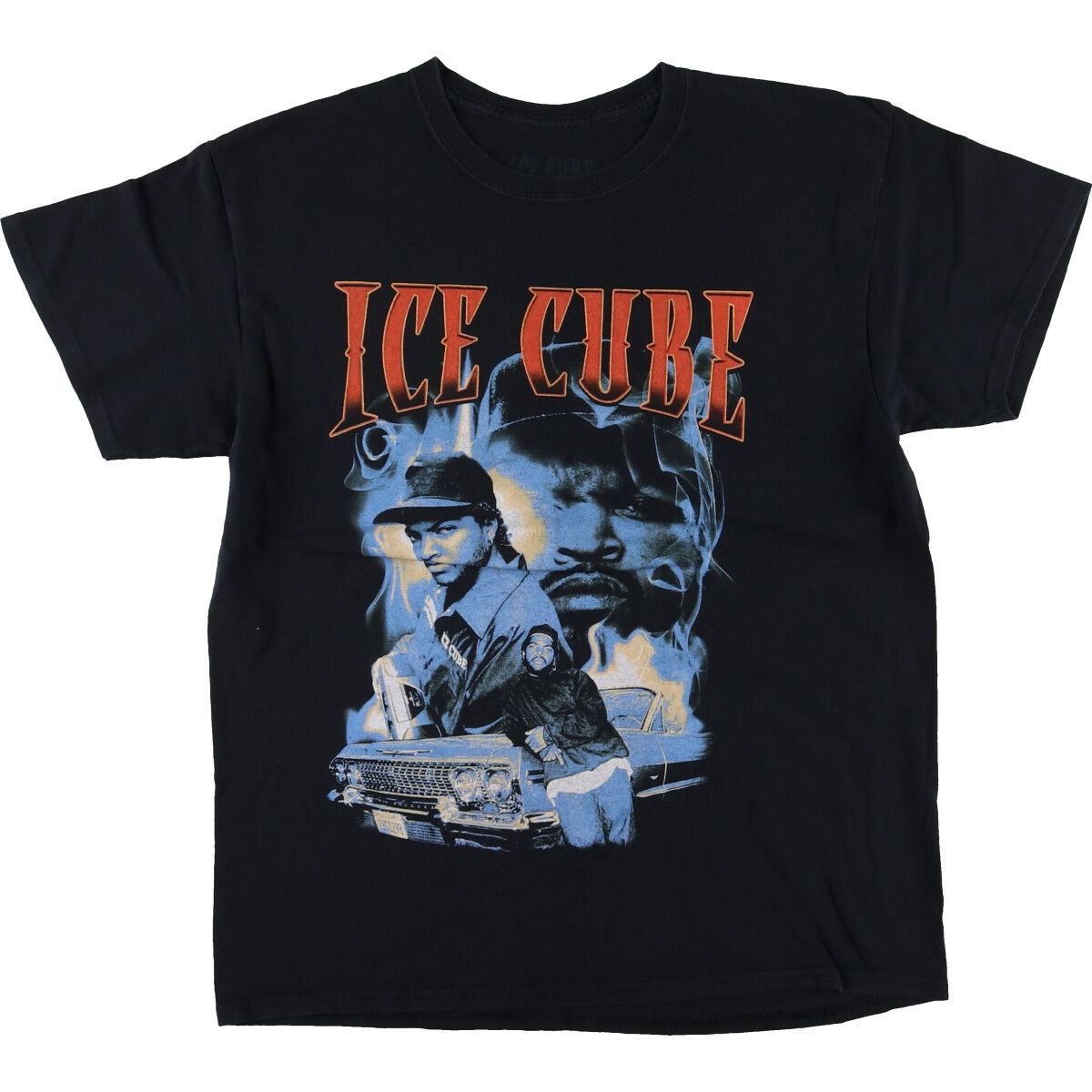 アイスキューブ　ヴィンテージTシャツ 2XL ICE CUBE/アイス キューブ Tシャツ 黒 - メルカリ