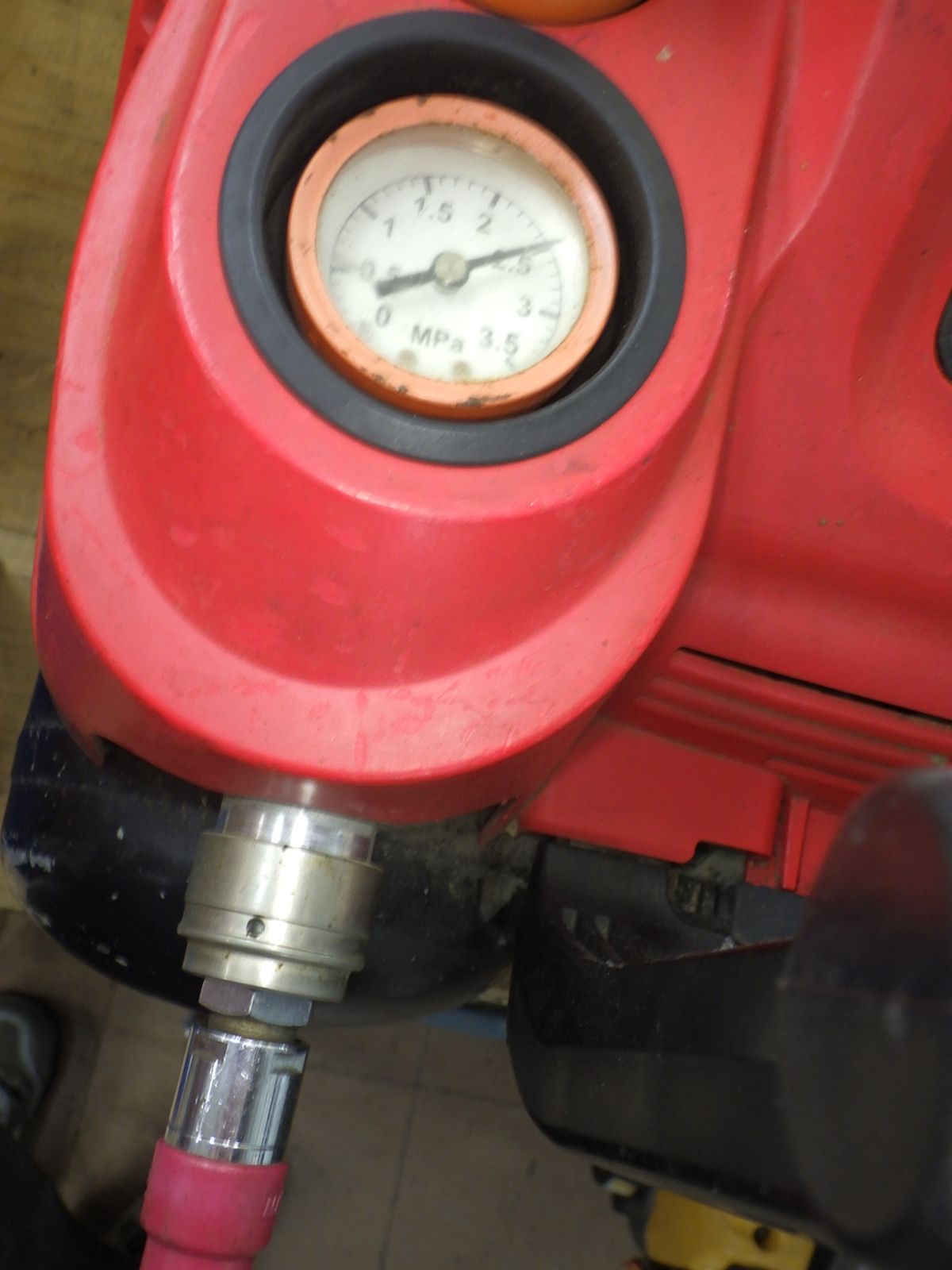 満タンまで7分30秒 MAX