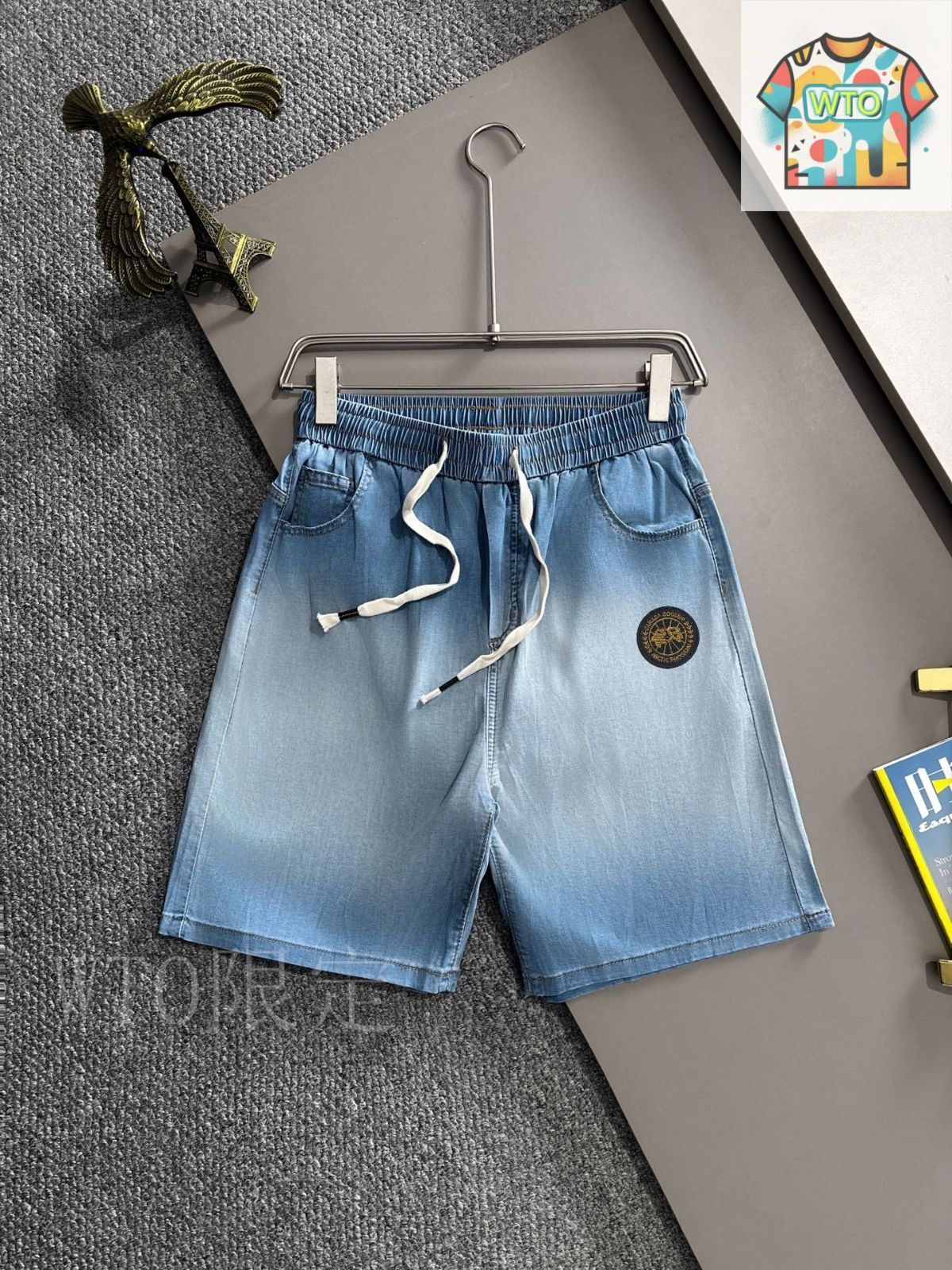今日WTO】Canada Goose 2025SS デニムショートパンツ-ZX02