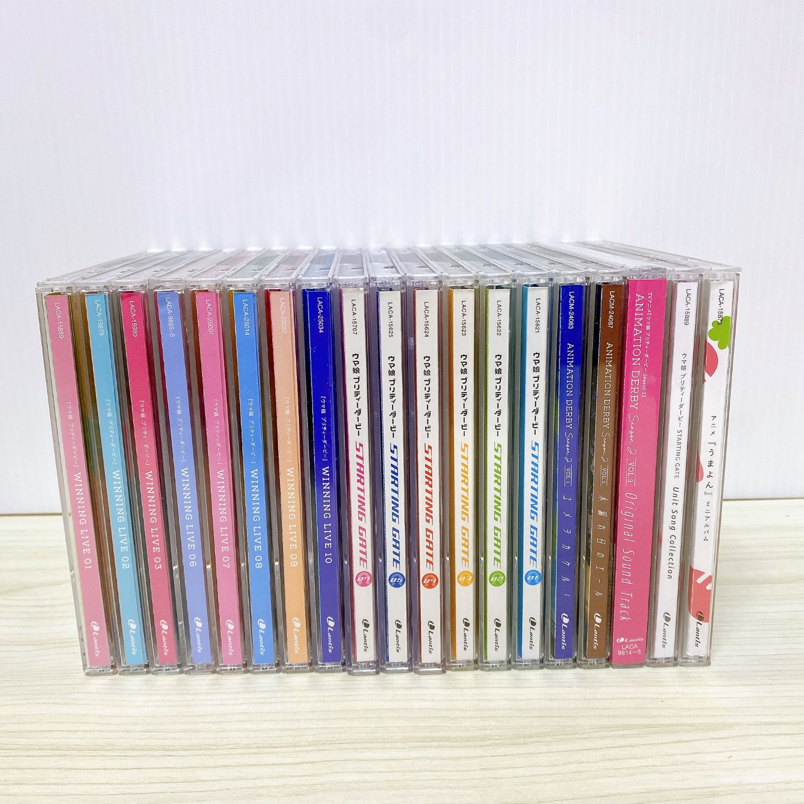 ウマ娘 プリティーダービーCD 15枚　まとめ売り Yahoo!オークション -「ウマ娘 cd」の落札相場・落札価格
