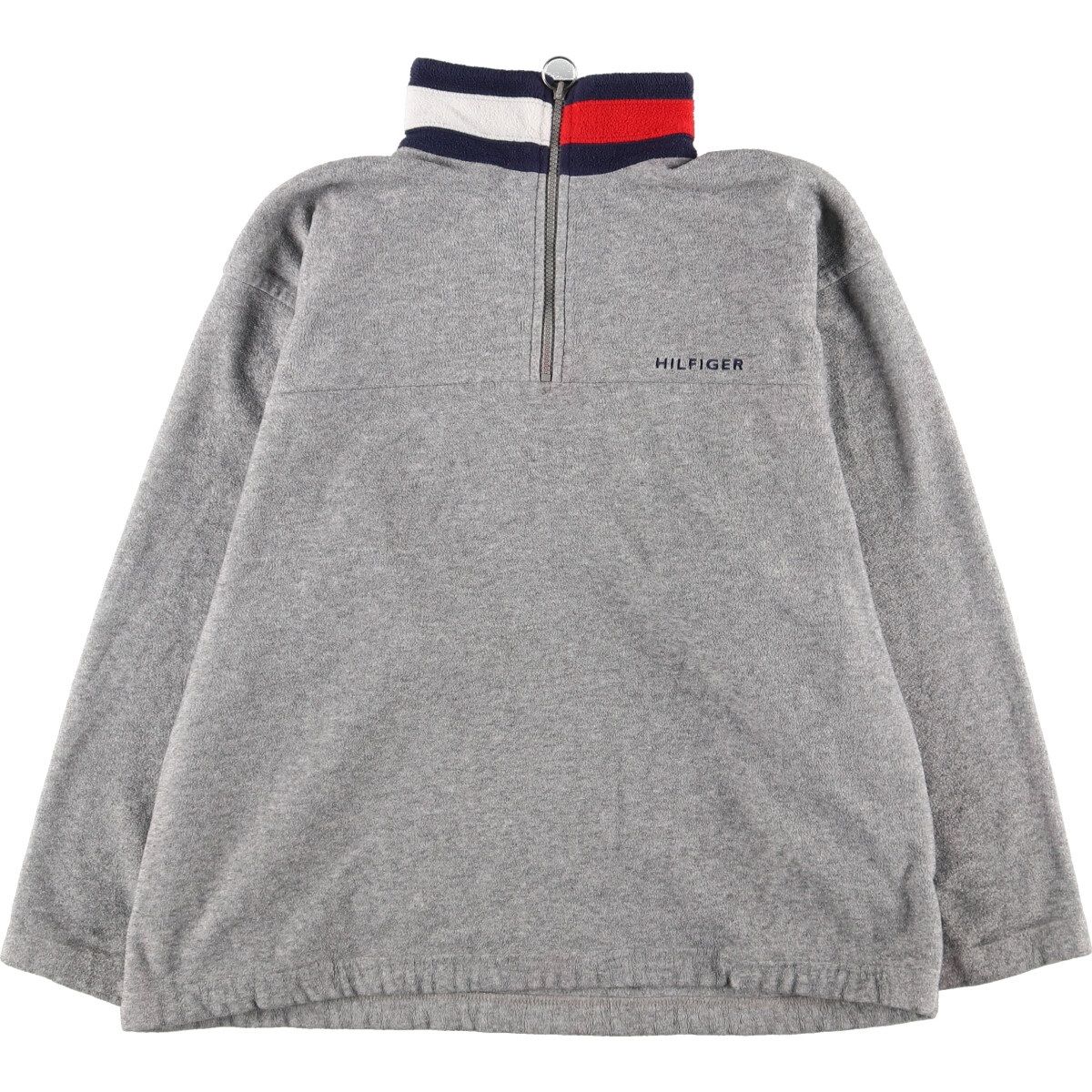 古着 トミーヒルフィガー TOMMY HILFIGER ハーフジップ フリースプルオーバー メンズS ヴィンテージ/eaa365622