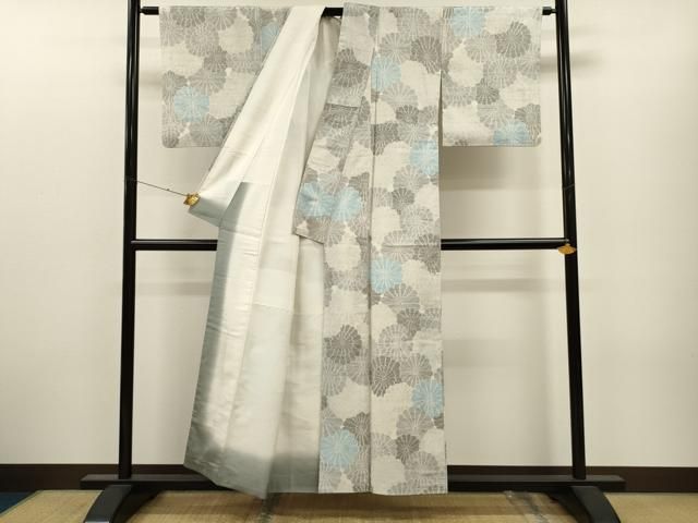 平和屋着物●上質な紬　花尽し文　正絹　逸品　CAAT9290dy 平和屋着物○上質な紬 花尽し文 正絹 逸品 CAAT9290dy - メルカリ