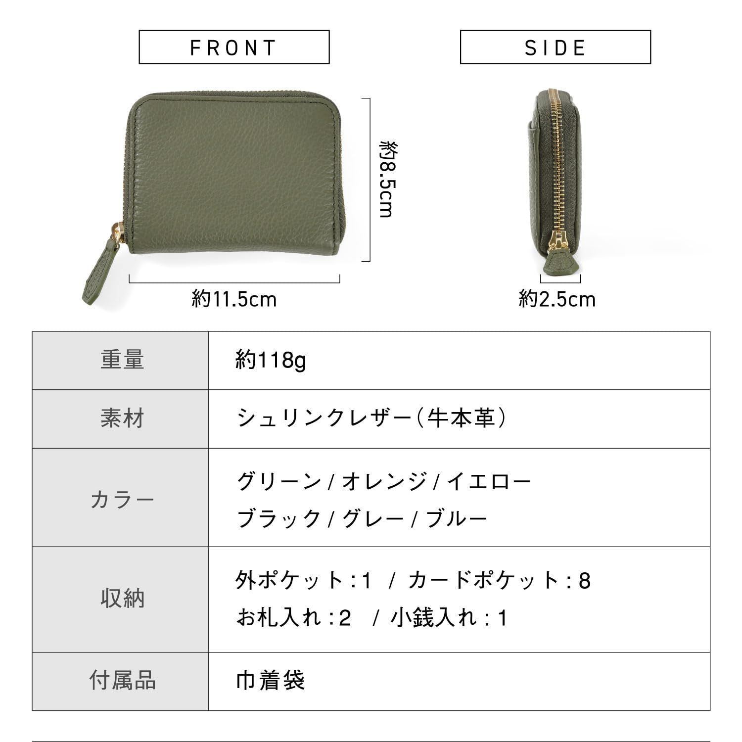 ムラ] レディース じゃばら財布 カード入れ コインケース お札が折れ