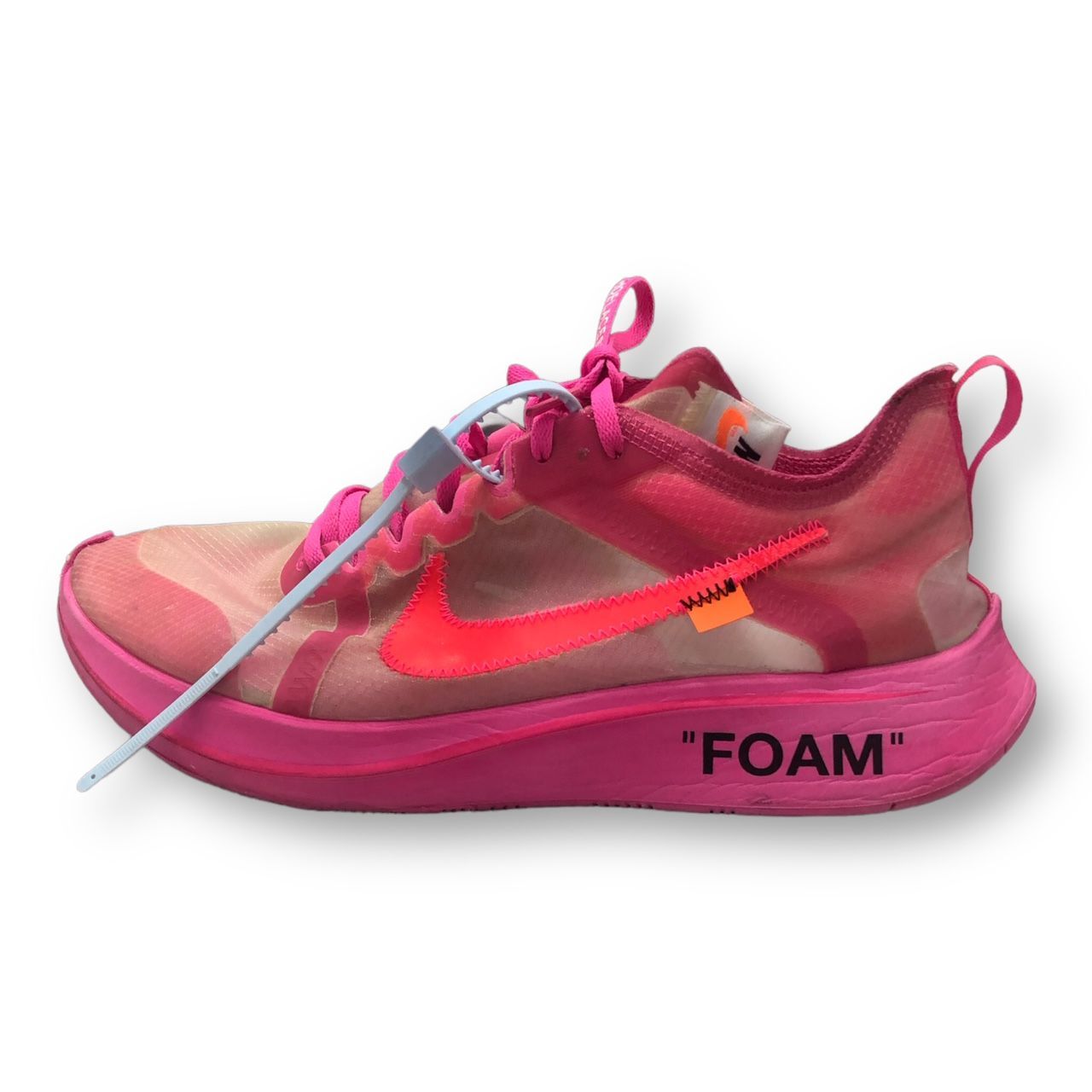Off-White Nike Zoom Fly Pink AJ4588-600 コラボ ズームフライ スニーカー ナイキ オフホワイト 28cm  59992A1