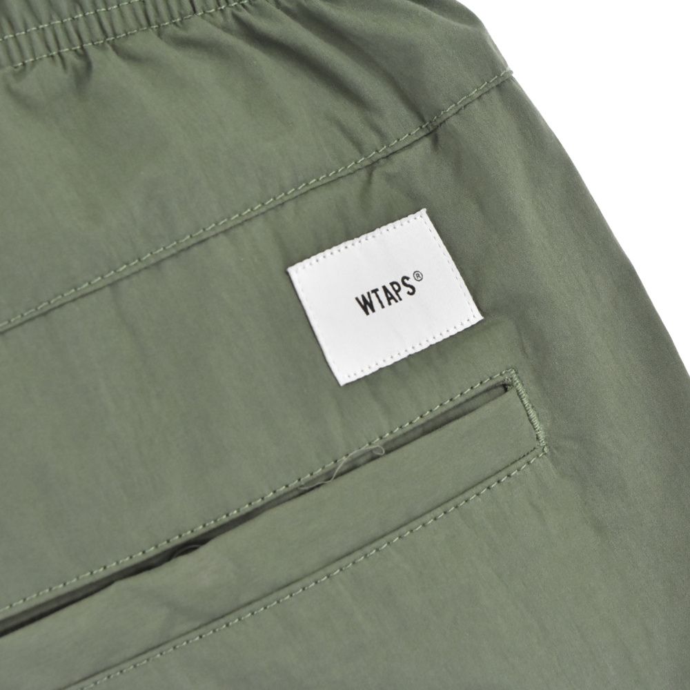 WTAPS (ダブルタップス) 21AW INCOM TROUSERS NYCO WEATHER 212BRDT-PTM03 ナイロントラックパンツ  カーキ - メルカリ