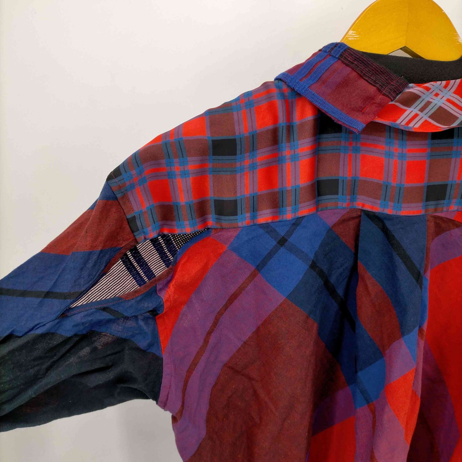 sacai - 【よっちゃんさん専用出品】sacai 18ss アシンメトリーチェックシャツ サカイ Sacai 18ss アシンメトリーチェックシャツ レディース