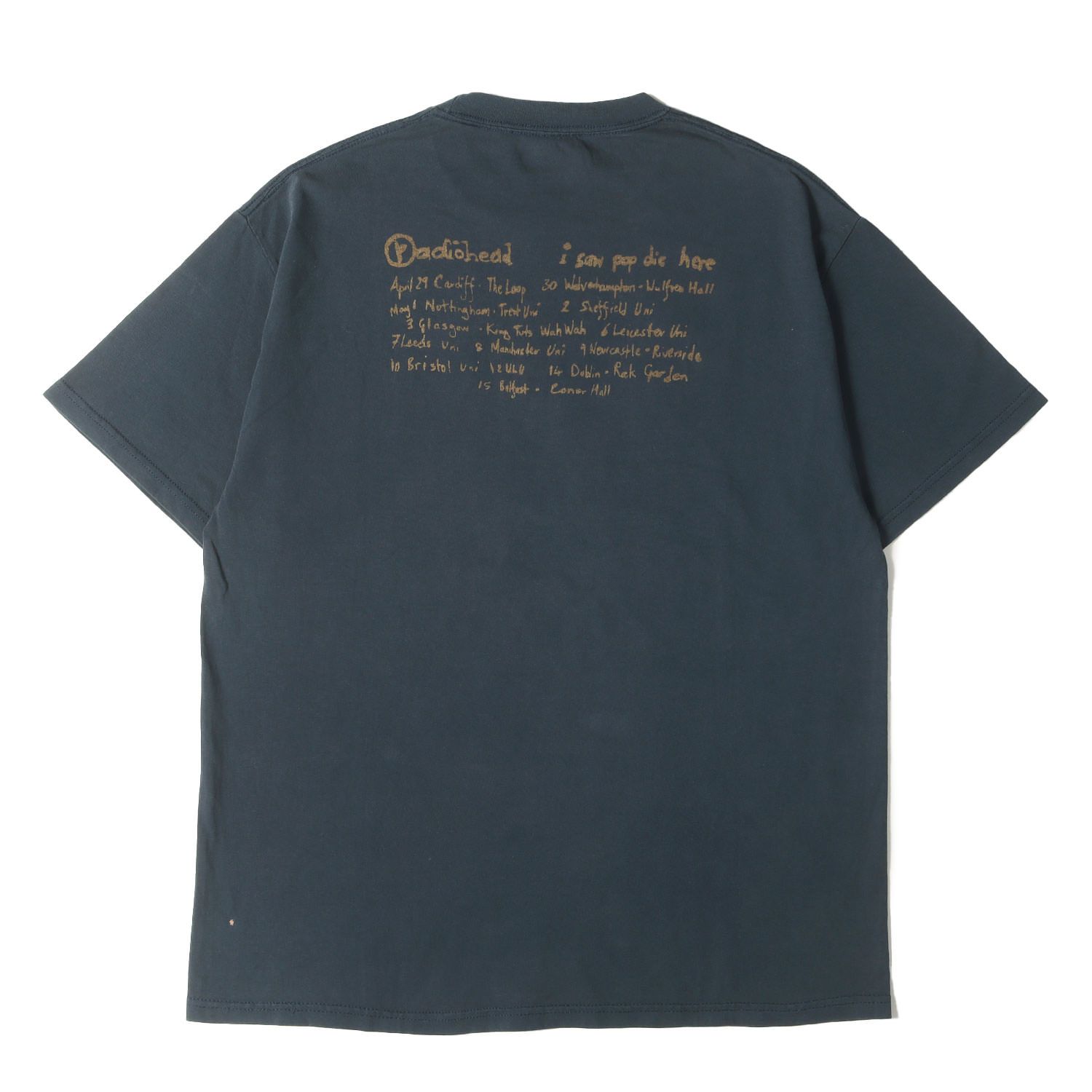 Vintage Music Item 90s RADIOHEAD 両面プリント Tシャツ (POP