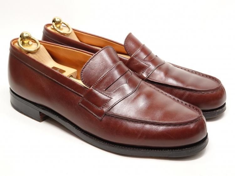 595 1007 JMウエストン 180ローファー RED ETRUSCO カーフ 6.5 C