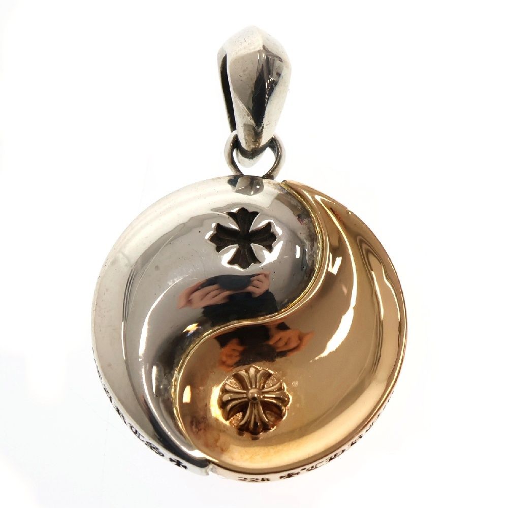 CHROME HEARTS (クロムハーツ) YIN YANG LG インヤン ネックレストップ