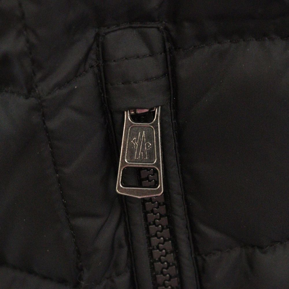 MONCLER (モンクレール) CARDIGAN TRICOT ロゴワッペン ニット切替 