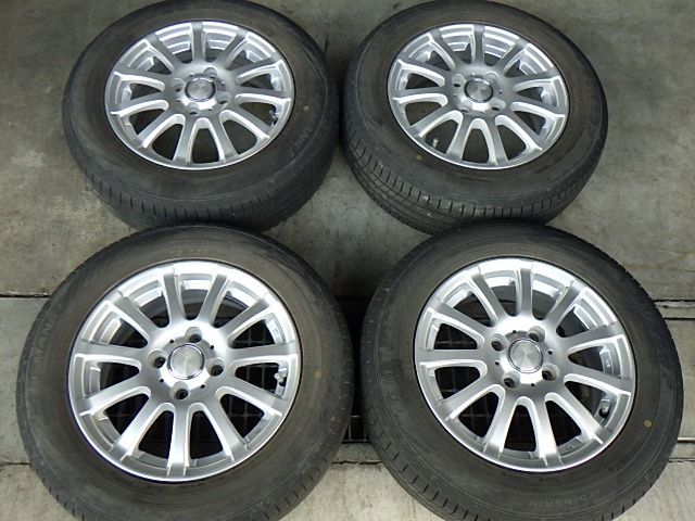 231-723 社外 アルミホイール＆ラジアルタイヤ 175 65R14 2021年 ４本セット