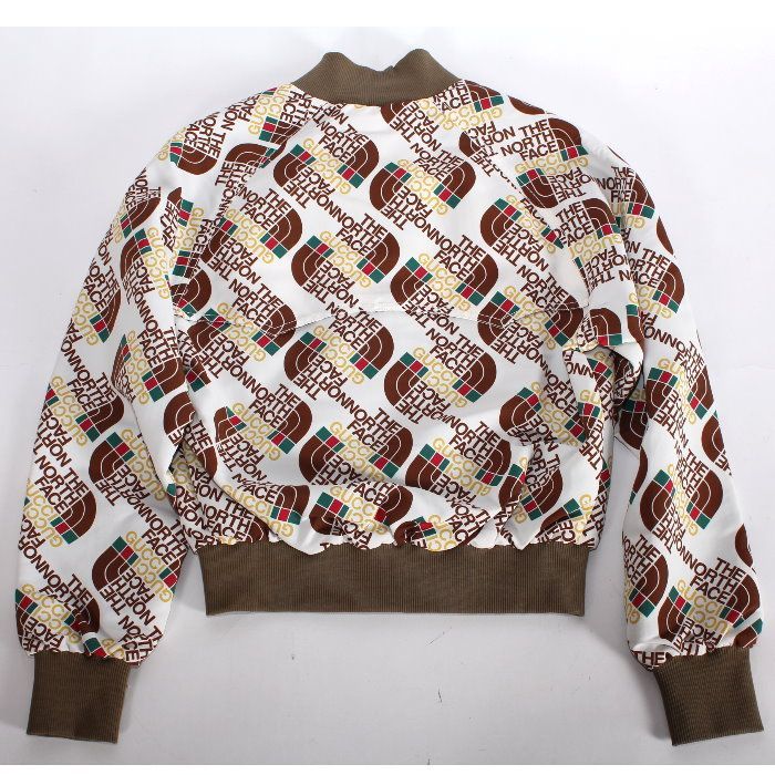 GUCCI x The North Face★素敵！カラーブロックロゴジャケット guccix The North Face コラボダウンジャケット人気☆入手困難