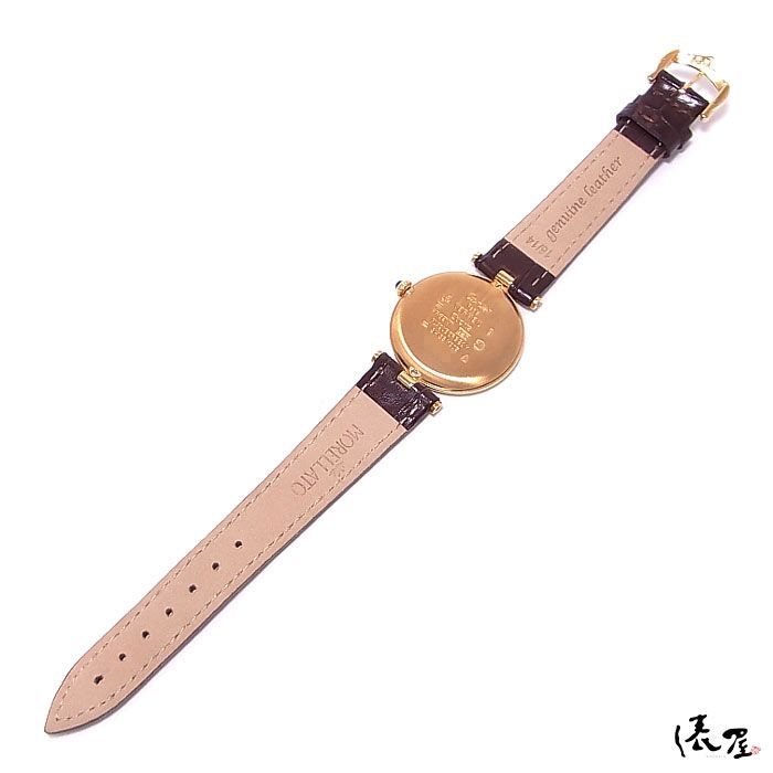 【極美品】カルティエ マストヴァンドーム LM 4ローマン ラージサイズ メンズ ヴィンテージ Cartier 時計 腕時計 中古【送料無料】