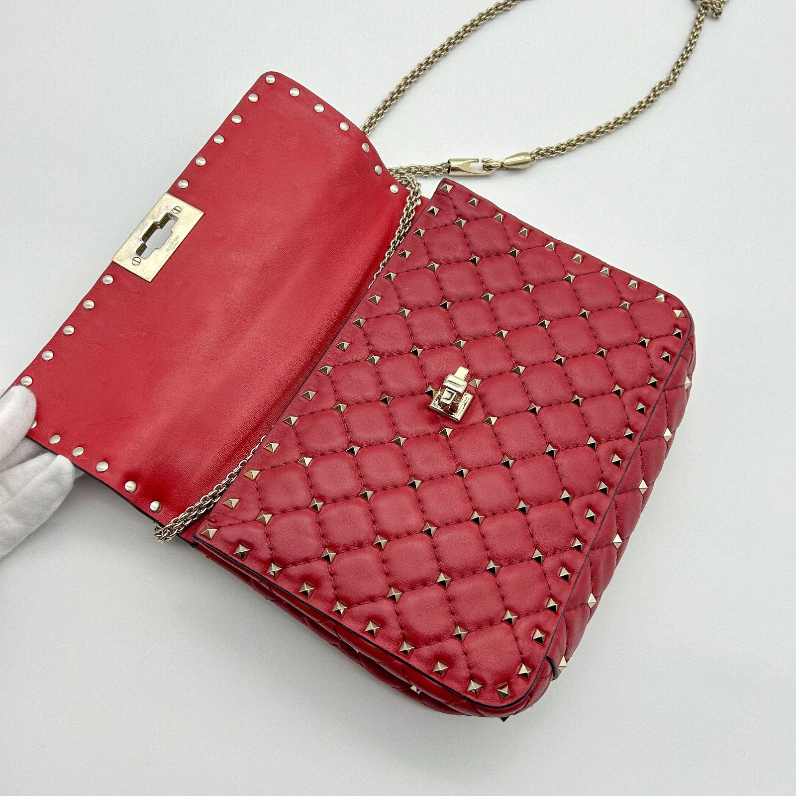 超美品】Valentino Garavani ヴァレンティノ ガラヴァーニ ロック 