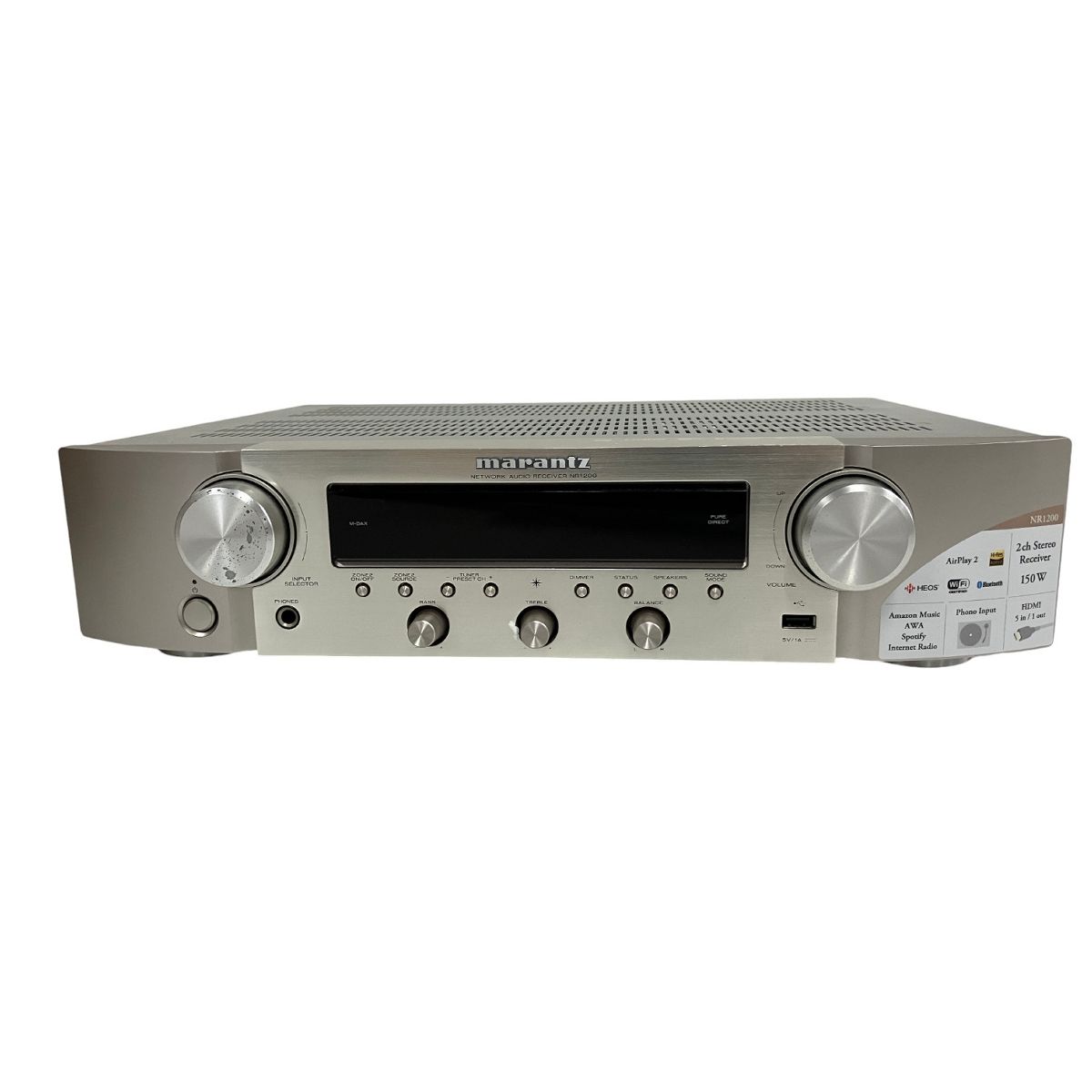 marantz NR1200 プリメインアンプ 2020年製 マランツ 音響機材 中古 B9241896 - メルカリ