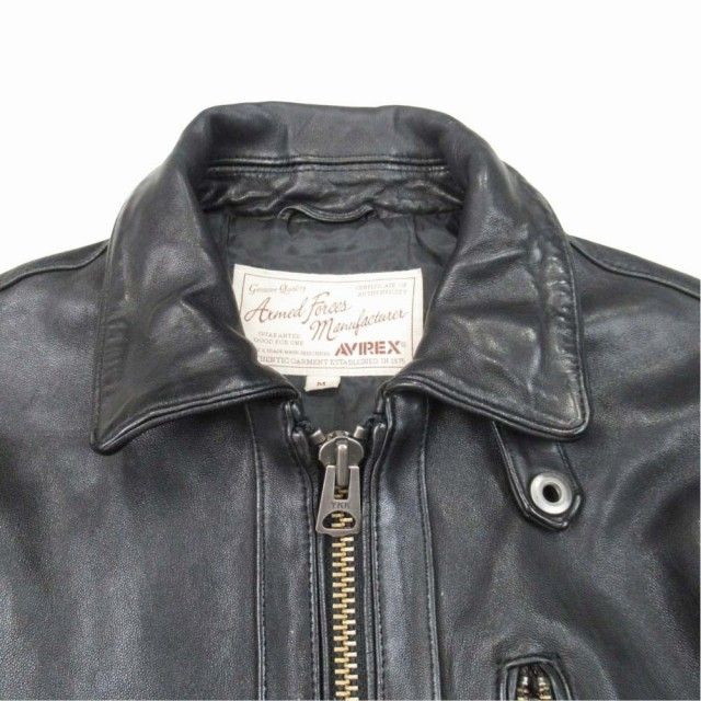 美品 17aw アヴィレックス AVIREX SHEEP RIDERS JACKET シープスキン
