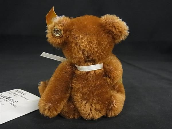 Steiff クマのぬいぐるみ □新品同様□ Steiff シュタイフ 028908 シャンパンボトル