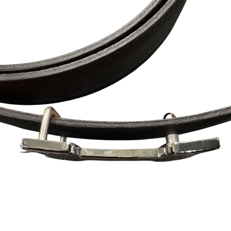 エルメス HERMES ミニコンスタンスHベルト 80 B刻 ブラック