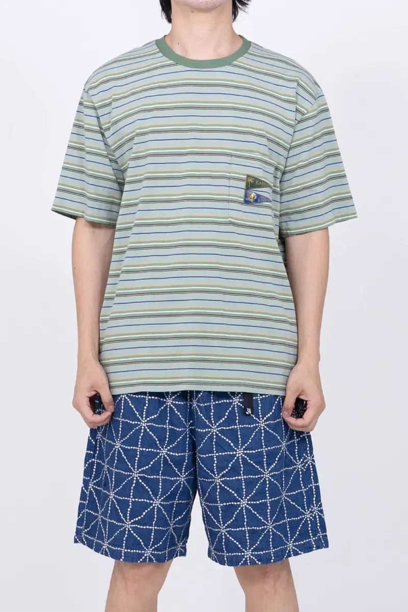 KAPITAL キャピタル　キュロット　ストライプ KAPITAL キャピタル ストライプ 半袖Tシャツ kapital KAPITAL