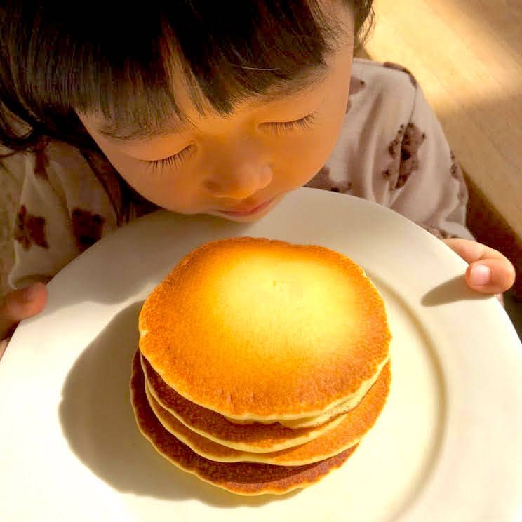 受注生産。グルテンフリー「玄米粉のホットケーキミックス」