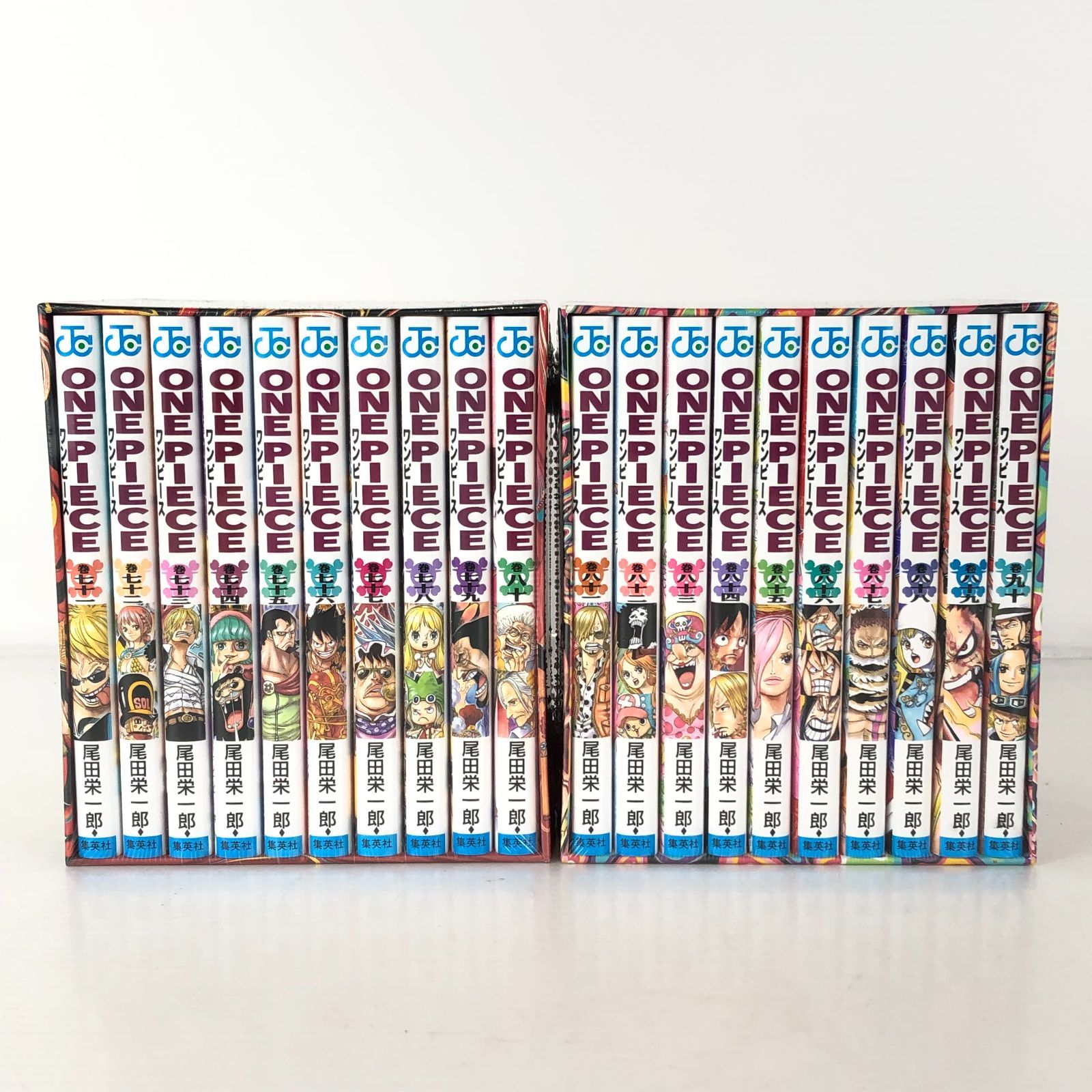 未開封品】ONE PIECE ワンピース 第三部 EP8 情熱の国 71~80巻 EP9 お菓子の国 81〜90巻 BOX セット 00726wa◇5  - メルカリ