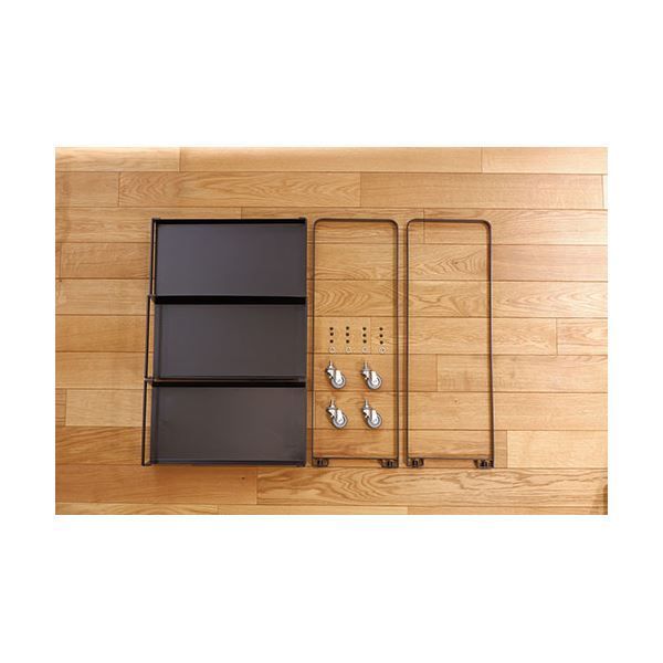 ストレージワゴン 高さ3段階調節